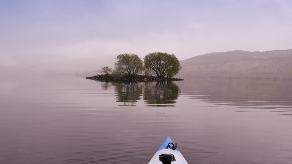 Kayaking on St Fillans