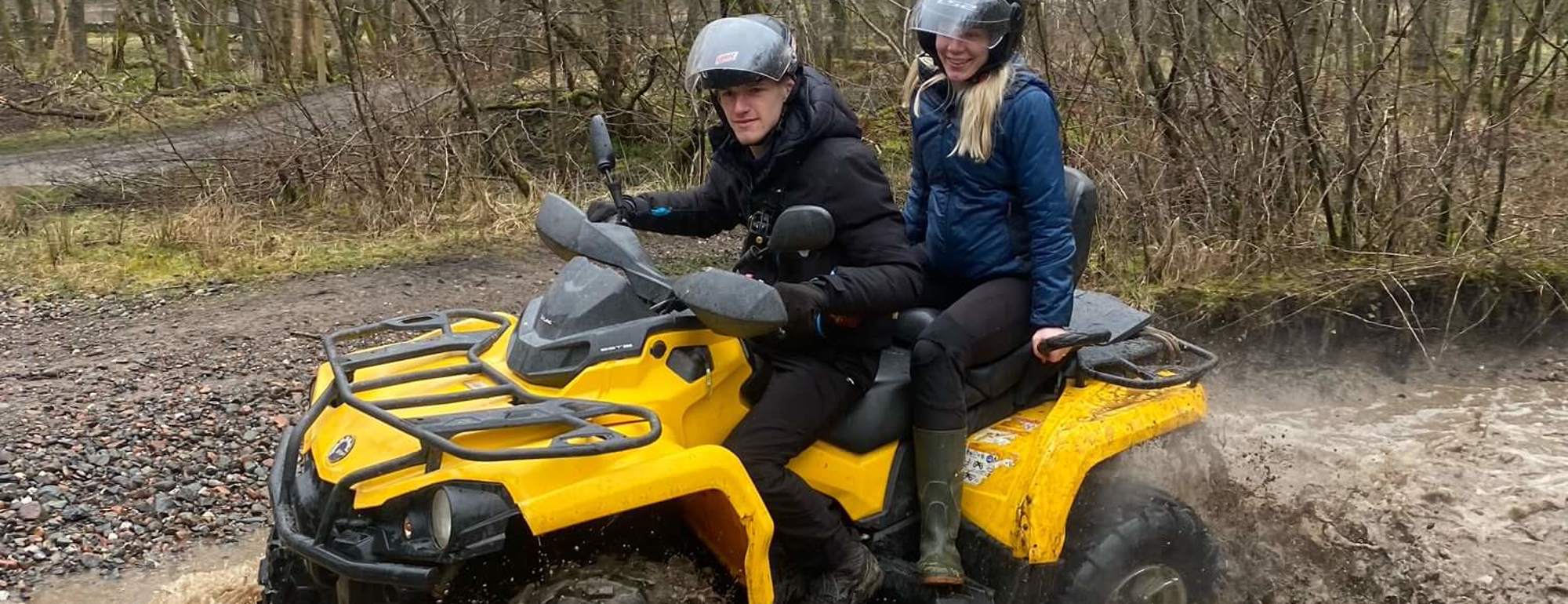 Two Seater Quad Biking