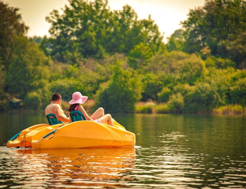 Pedalo at Loch Earn